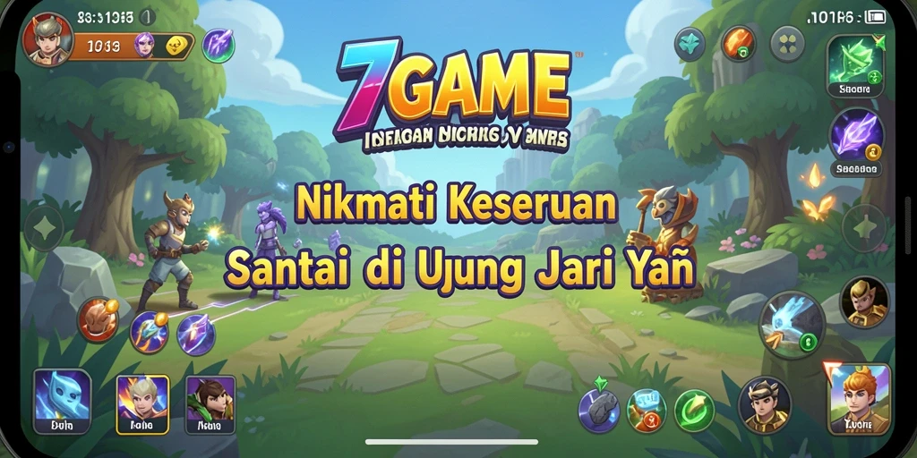 Screenshot gameplay 7GAME menunjukkan pengalaman bermain yang menyenangkan dan santai.