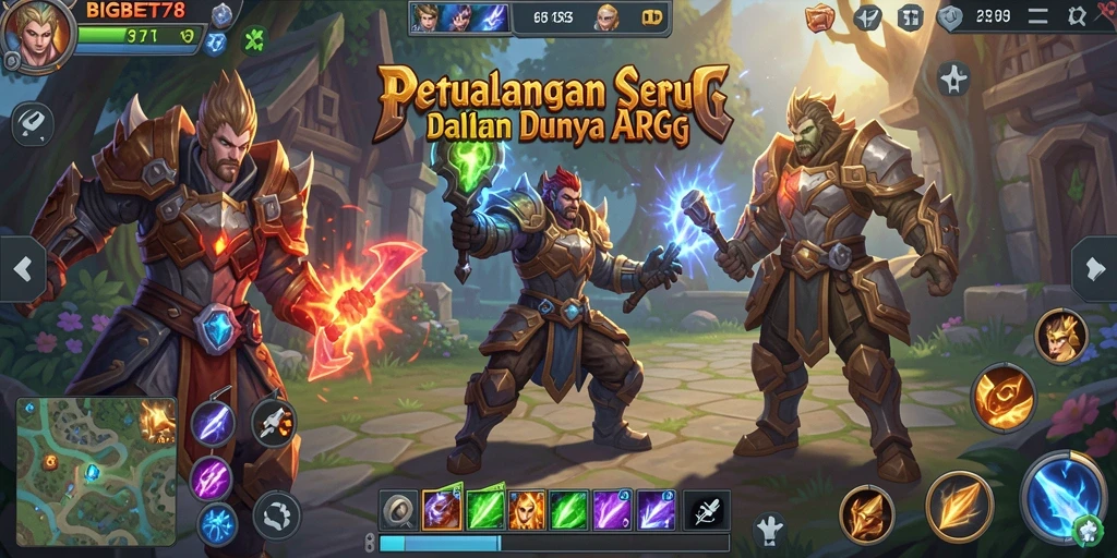 Screenshot gameplay <strong>BIGBET78</strong> menampilkan aksi seru dalam petualangan ARPG.