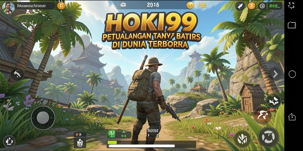Tampilan gameplay HOKI99 yang memukau di dunia terbuka.