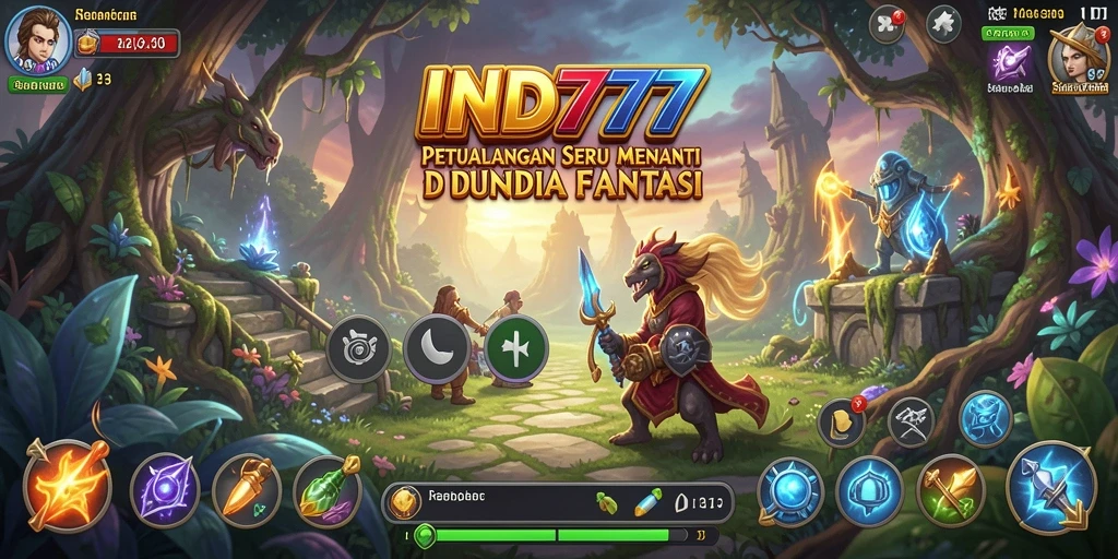 Tampilan gameplay IND777 menampilkan aksi petualangan yang mendebarkan.