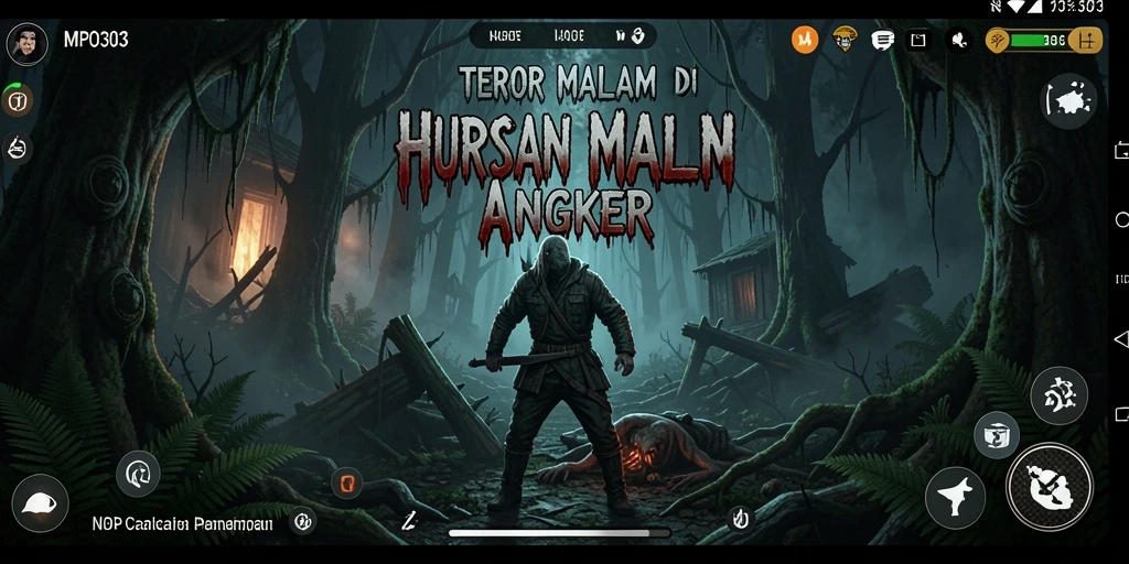 Gameplay MPO303 yang penuh ketegangan saat menjelajahi hutan angker.