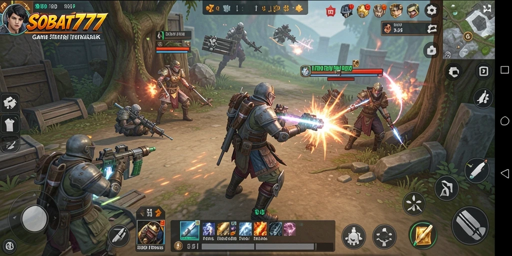 Tampilan menarik dari gameplay SOBAT777 yang penuh strategi.
