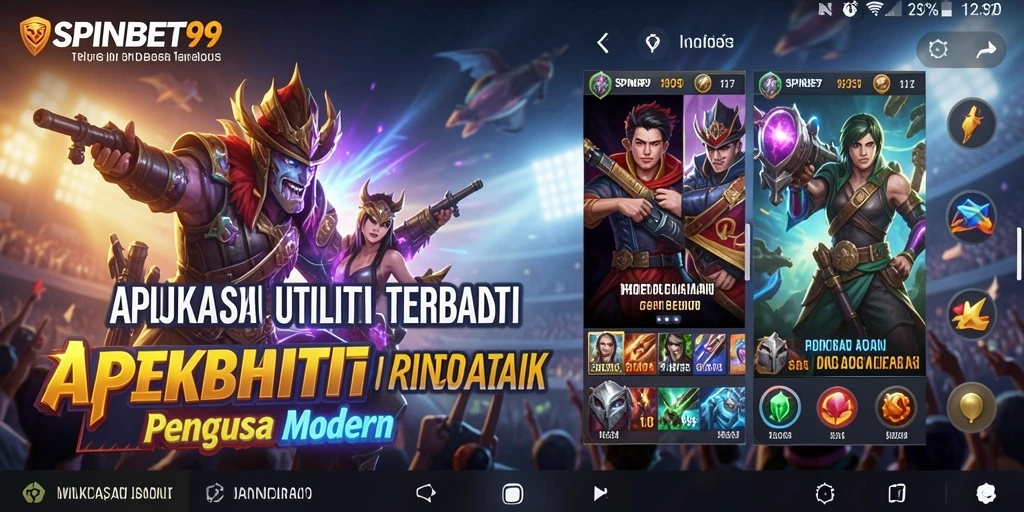 Tampilan antarmuka SPINBET99 yang intuitif saat digunakan.